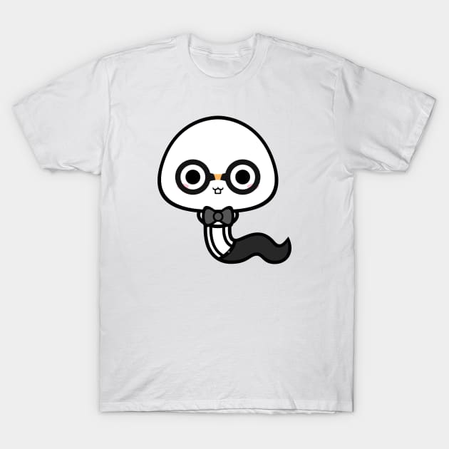 Cute Kawaii Sperm Nerd T-Shirt by alien3287